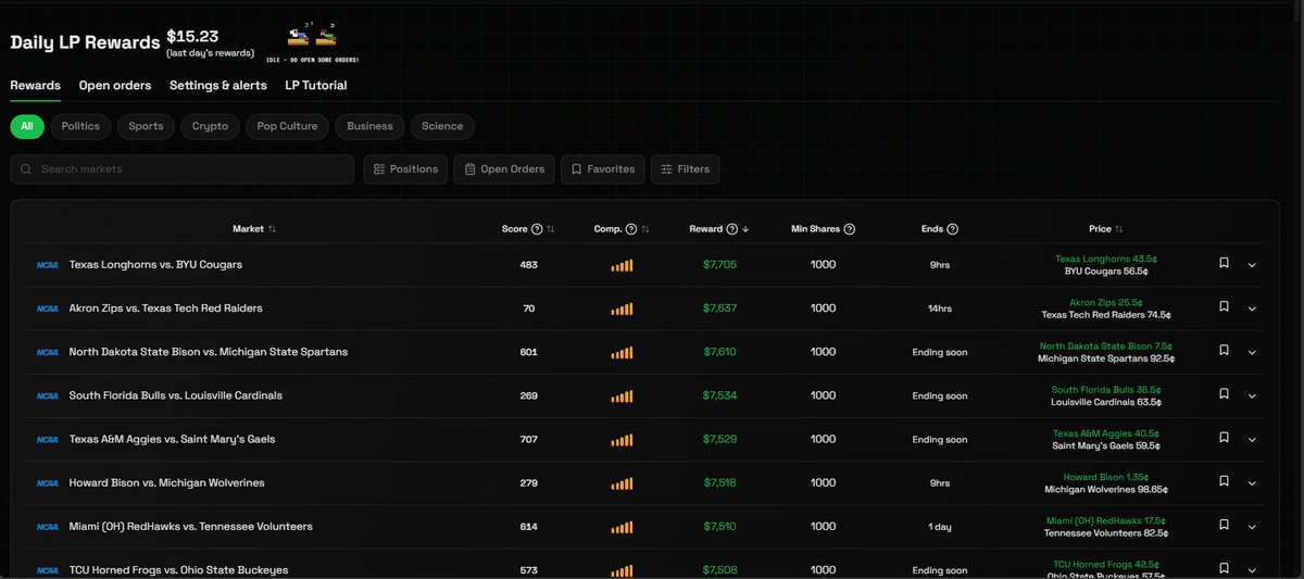 Olympus | Polymarket Copy Trading tweet media