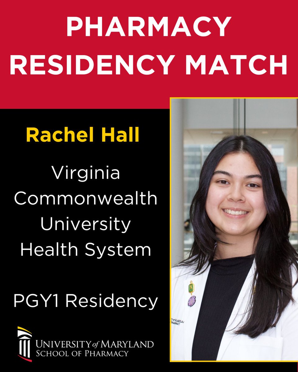 University of Maryland School of Pharmacy tweet media