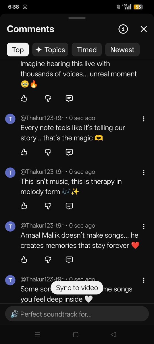 G33160Guleria's tweet photo. #Amaalians,let’s do this as a team!🤝

Go to YT &amp; comment on #YahinGuzaarDoon,post 20 comments from each ID. Take screenshots &amp; share them here.
Also,make sure to like &amp; reply to each other’s comments.
Let’s take it to 100M together, show some power!💪
#AmaalMallik 
@AmaalMallik https://t.co/ZTjXboA4oi