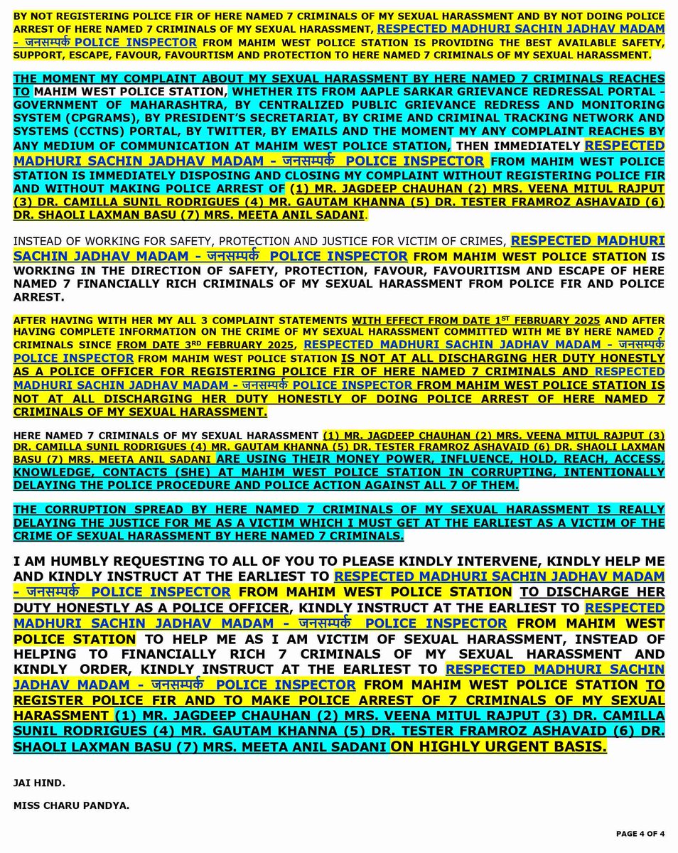 Charu Pandya tweet media