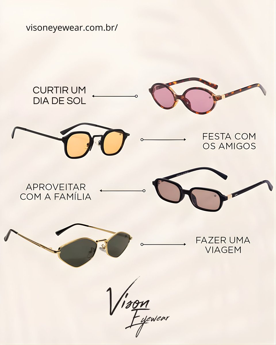 Visoneyewear's tweet photo. ✨ Um óculos para cada momento, uma versão sua para cada história.

Seja para curtir com a família, existe um estilo perfeito esperando por você.

🕶️ Mais do que um acessório, é a sua identidade em cada detalhe.

Qual é o seu mood de hoje?

#oculosdesol #estilomasculino https://t.co/GtfjmvBwLV