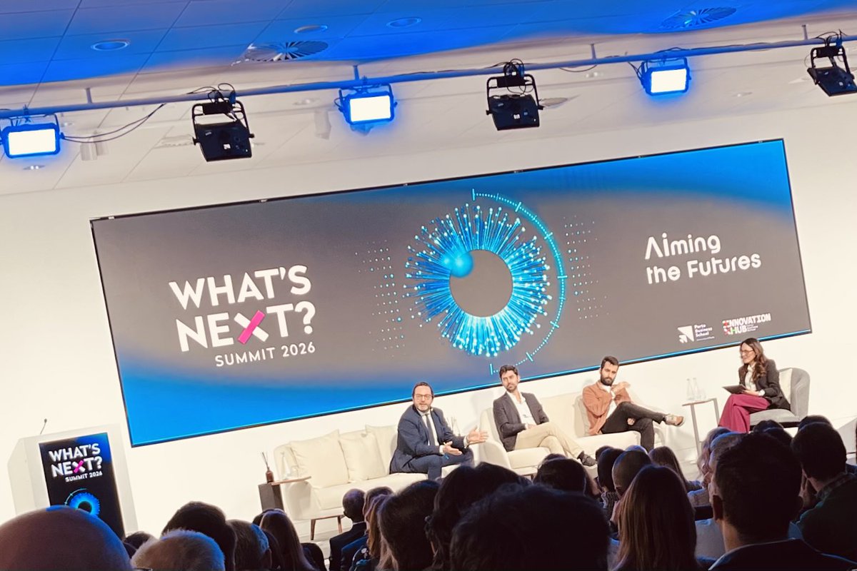 gustavomendes's tweet photo. Today, at ‘What’s Next’ Innovation X Hub conference, in Porto Business School. #FuturesThinking #FuturesDesign https://t.co/ttBJttkIYZ