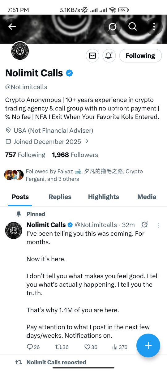 stnipu's tweet photo. @cryptofergani @NoLimitcalls BL4n1rpaaq5WNb4iVdRzEGmNT9uhzgvX7f22gibYJqm6 https://t.co/cO8pgU8QYw