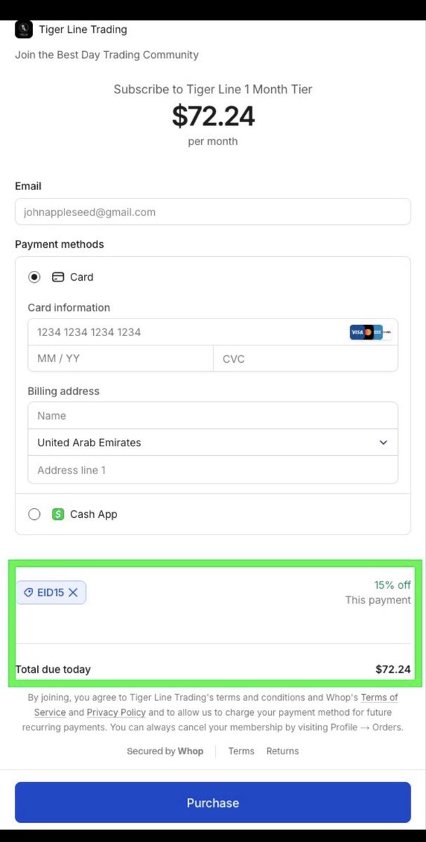 Tiger Line Trading tweet media