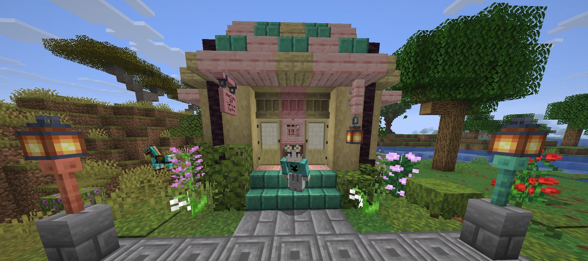 sarahweisters's tweet image. Finishing up the spawn hub before our SMP launches on 21st March! ♡ twitch.tv/punkosy

#minecraft #twitchgaming #CozyVibes #twitchstream