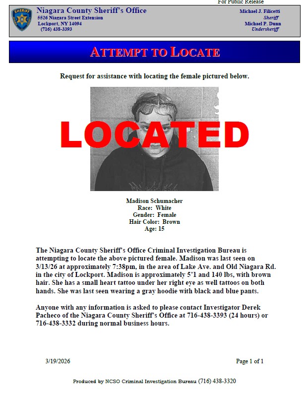 Niagara Sheriff tweet media