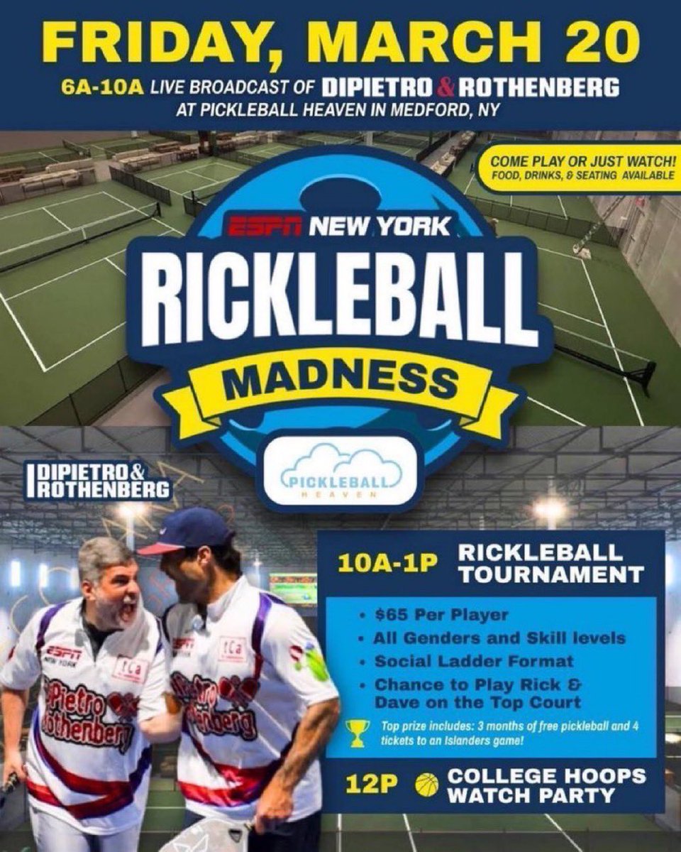 TheDnRCompany's tweet image. It’s Rule76:
#TheCompany Is ⏰ Out Now‼️

#TFH Thanks For Today’s Show Gentlemen📻📺

Rick &amp;amp; Ray Thanks So Much For Thursday Open🫶

Dave Made His Return From Vacation &amp;amp; Space🏝️🪐

Rj Much Appreciation For All Your Segments👍

Tomorrow Is The BIG Day📰
#Pickleball Heaven Event🏓