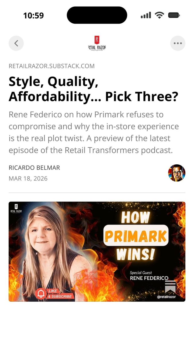 Follow RetailRazor🏷 on Bluesky tweet media