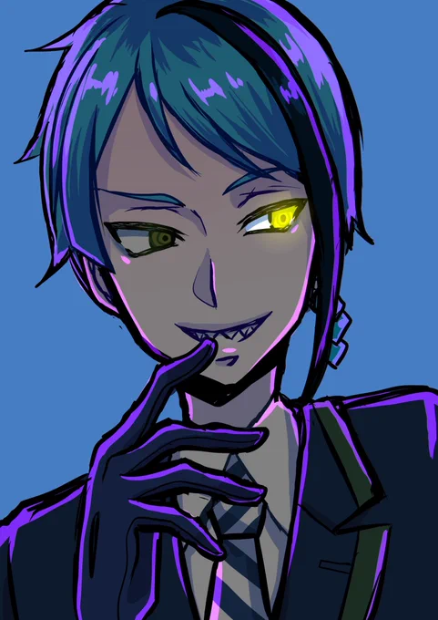 6年前に初めて描いたジェと同じ構図で描いてみた