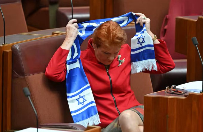 AsTimeGoesBy0's tweet photo. Pauline-Israel First-Hanson #InTheBin https://t.co/6k4rft46g9
