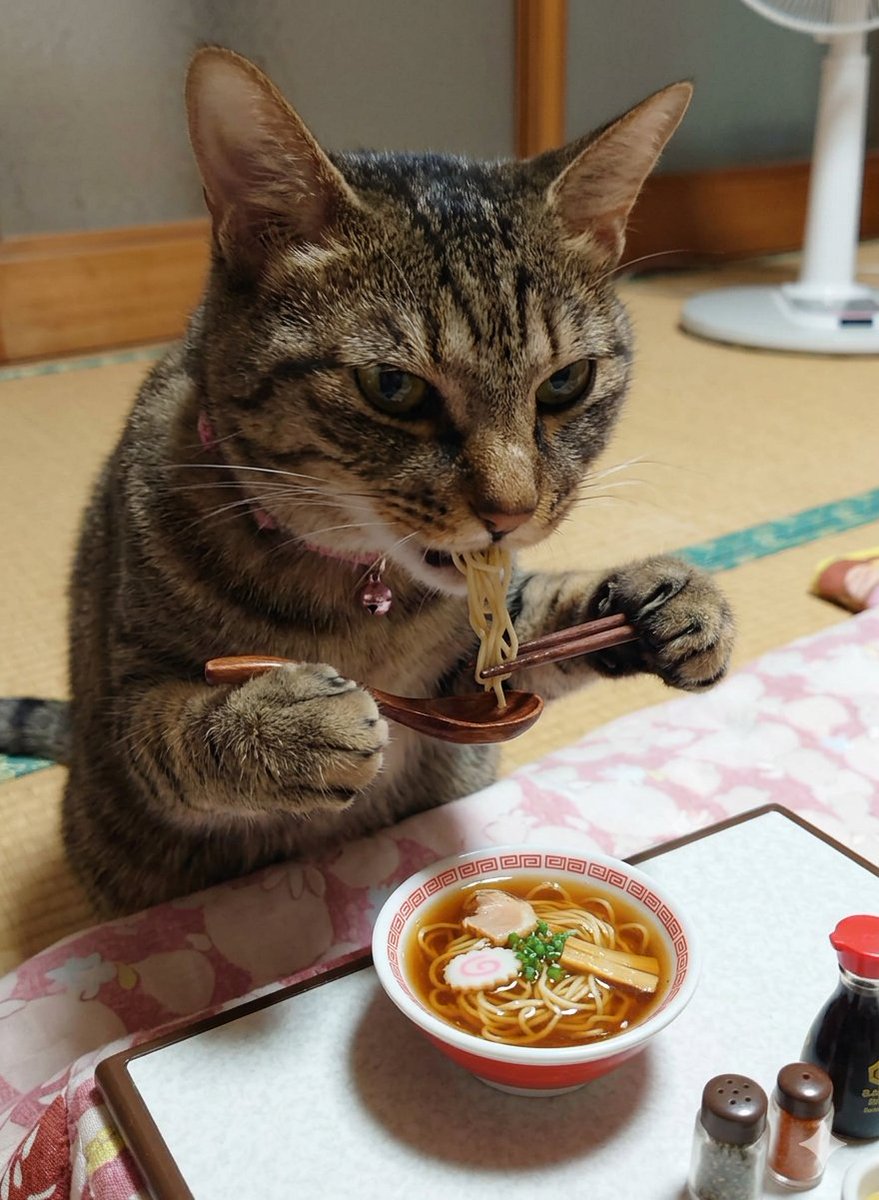 peloon11271's tweet photo. 今の技術は凄いですね🙀

＃猫
＃猫のいる生活 https://t.co/TmHOx06dx1