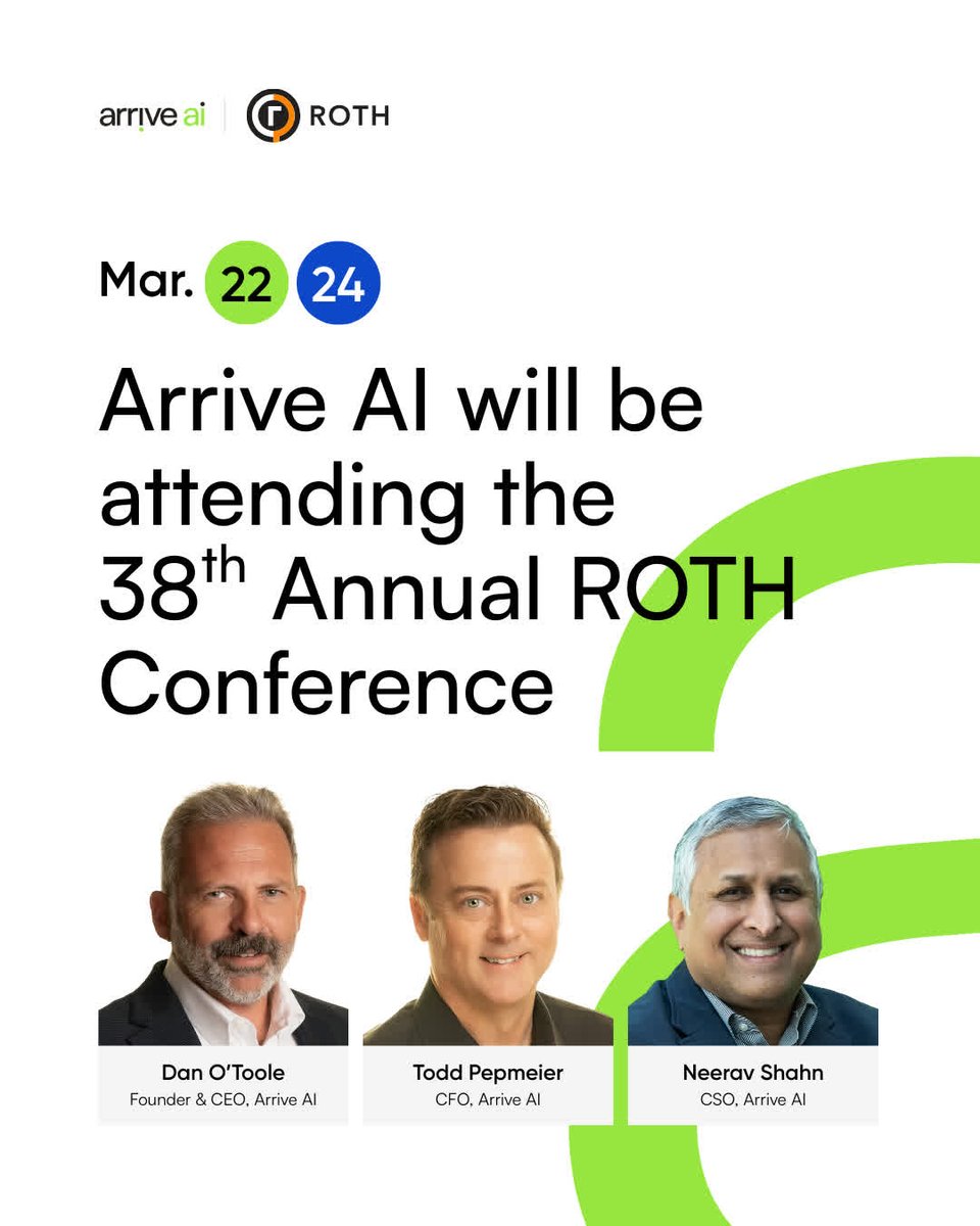 Arrive AI tweet media