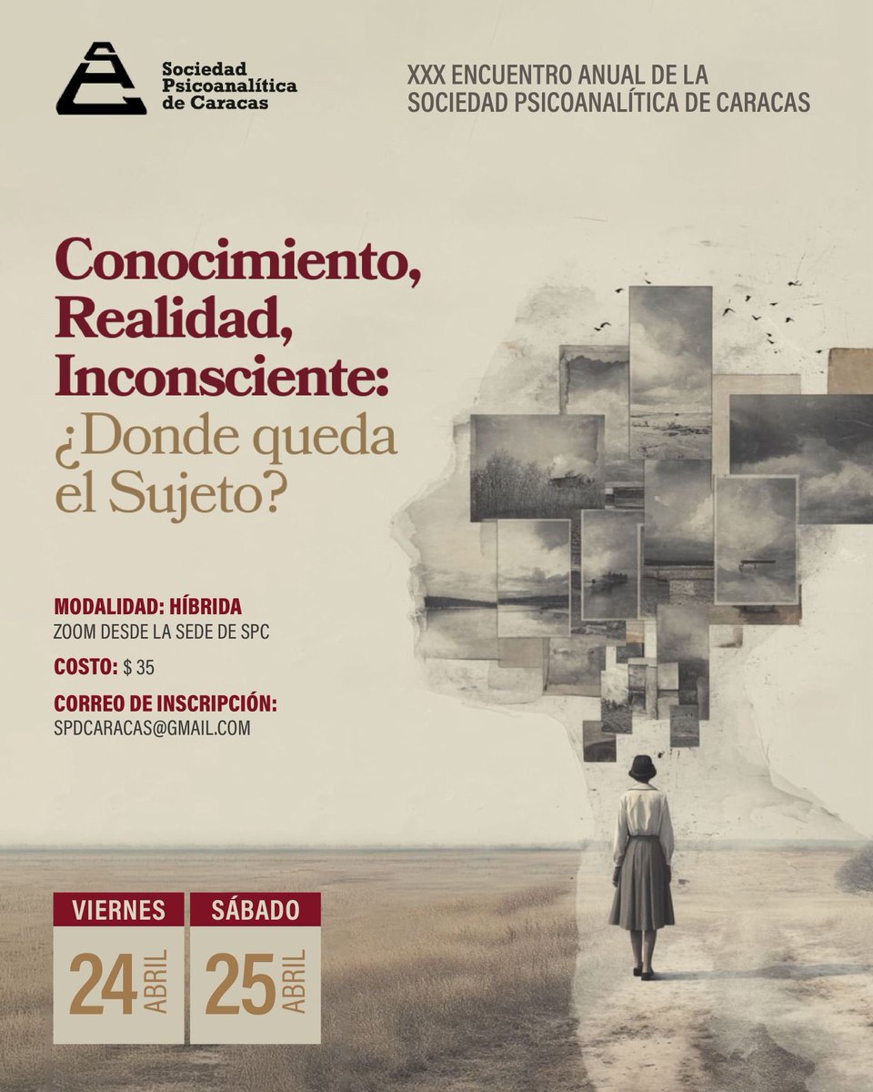 Sociedad Psicoanalítica de Caracas. tweet media