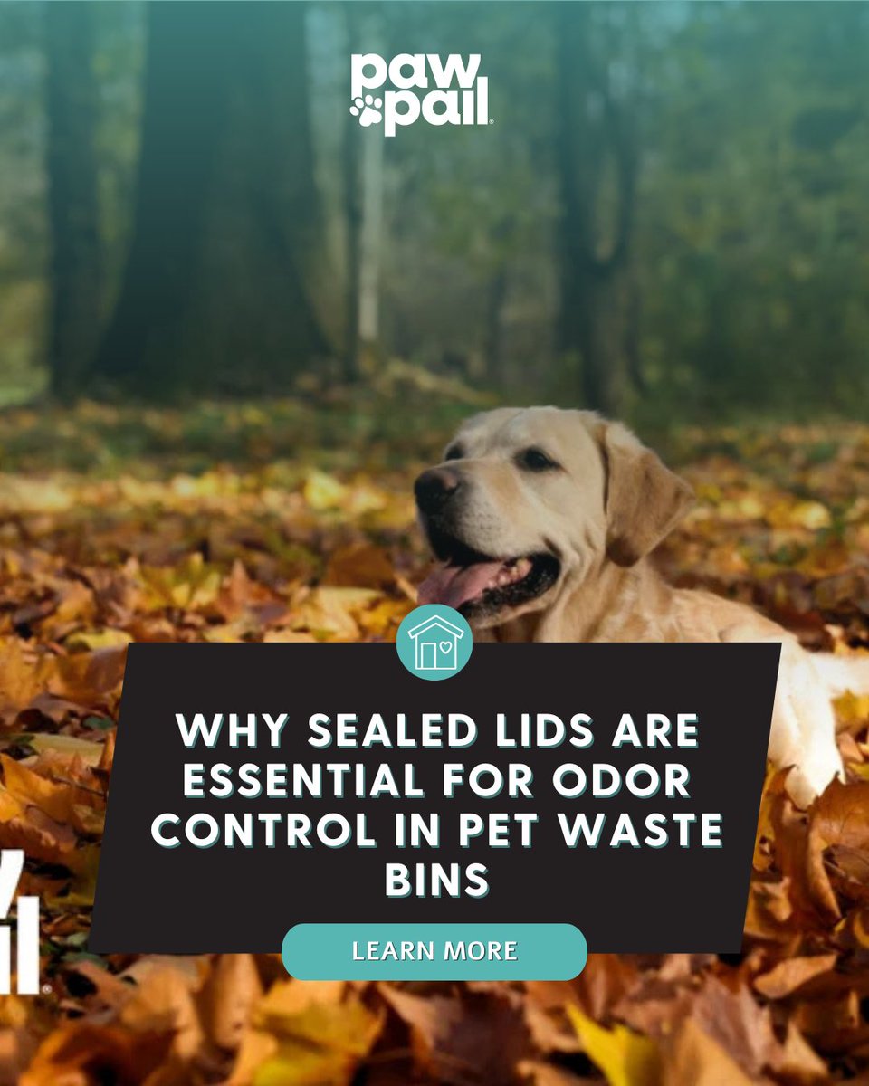 For pet owners, managing waste is an unavoidable part of companionship. 

Discover why sealed pet waste bins are essential for odor control: pawpail.com/blogs/pet-hygi…

#pethygiene #petcare #dogcare