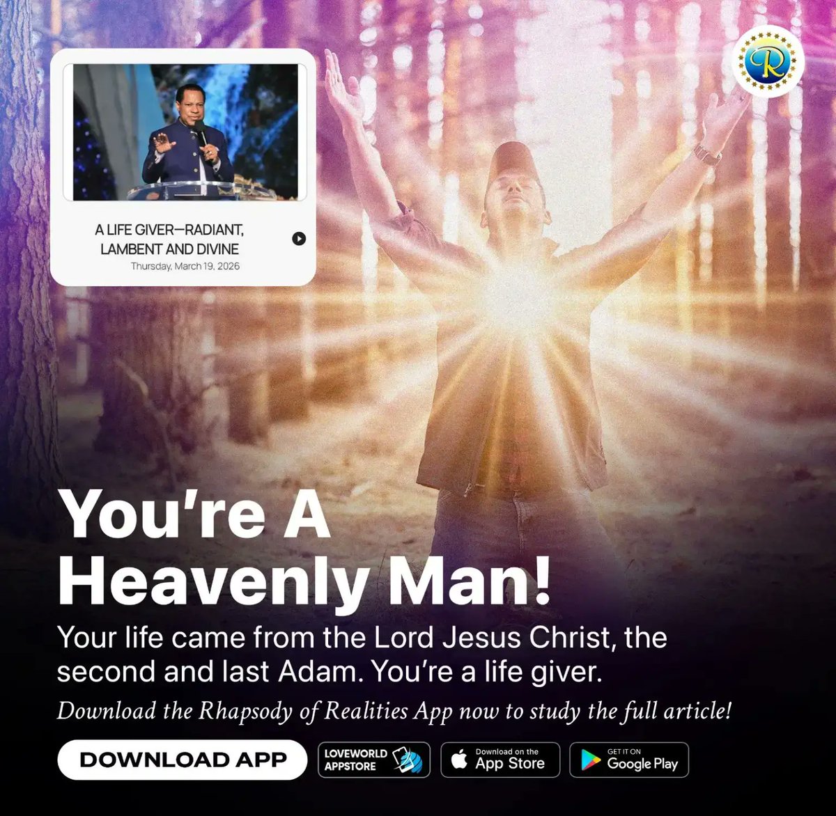RhapsodyDaily's tweet photo. 📲📖𝐆𝐞𝐭 𝐬𝐨𝐦𝐞𝐨𝐧𝐞 𝐭𝐨 𝐝𝐨𝐰𝐧𝐥𝐨𝐚𝐝 𝐭𝐡𝐞 𝐑𝐡𝐚𝐩𝐬𝐨𝐝𝐲 𝐀𝐩𝐩 𝐭𝐨𝐝𝐚𝐲❗60+ features to enrich your time in the Word,make studying articles simple,powerful &amp; unforgettable.On Loveworld App Store &amp;
https://t.co/lP121mXGAi

#rhapsodyapp
#RhapsodyofRealities https://t.co/9cekGrtYSw