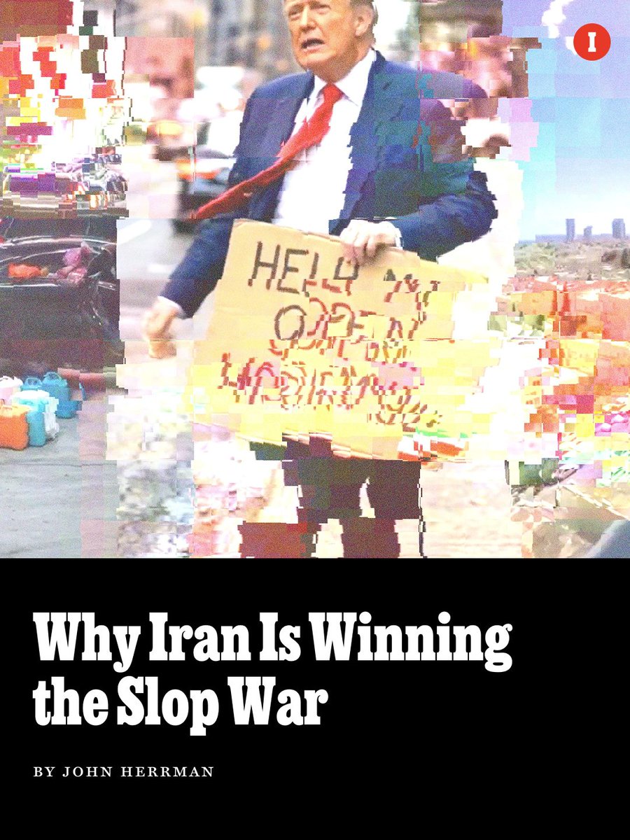 For millions of social-media users around the world, AI has provided some of the most memorable imagery of recent weeks. Untethered from the reality on the ground, and driven by nationalistic and partisan impulses, but also by the commercial incentives of social media, the slop