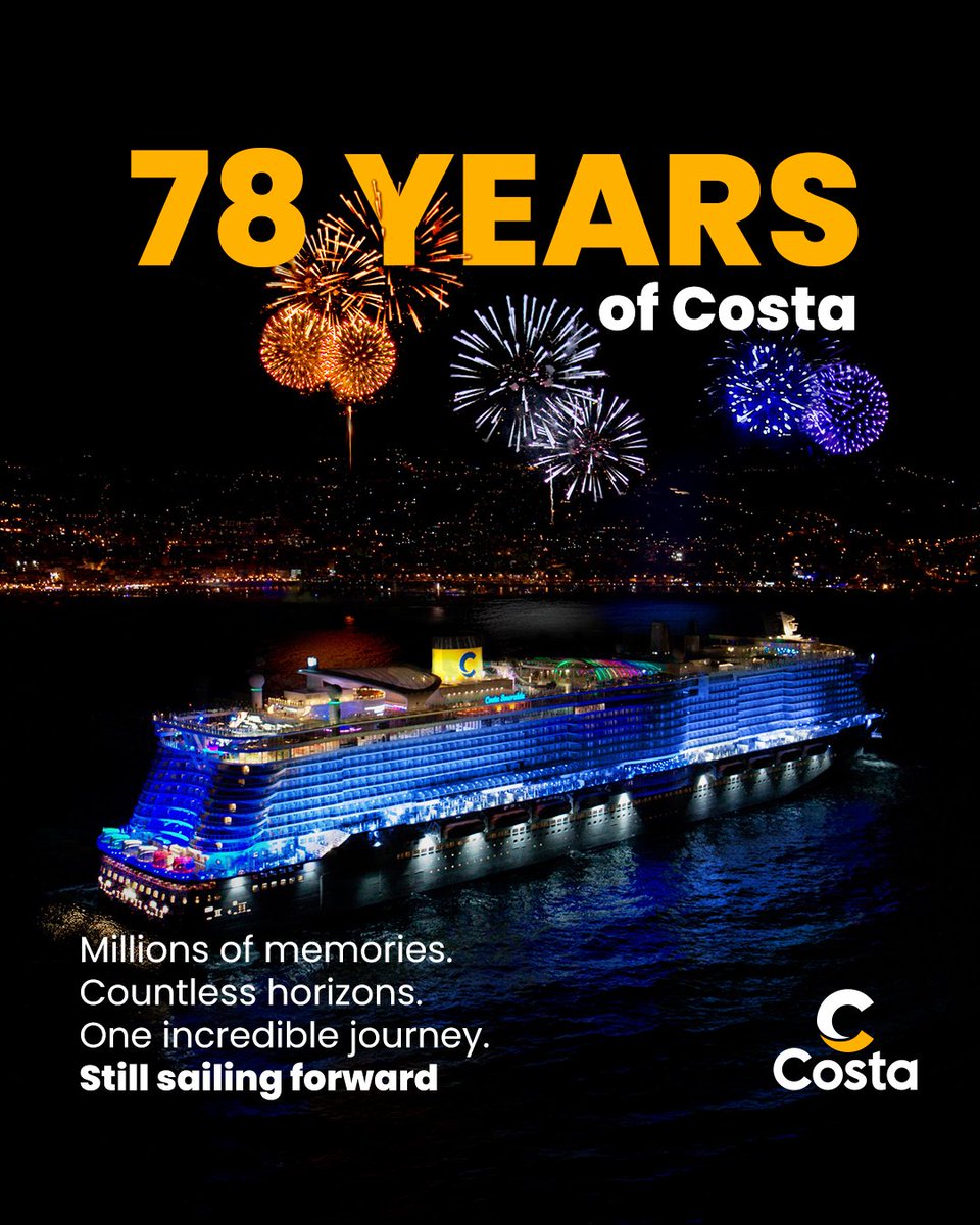 Costa Cruises tweet media