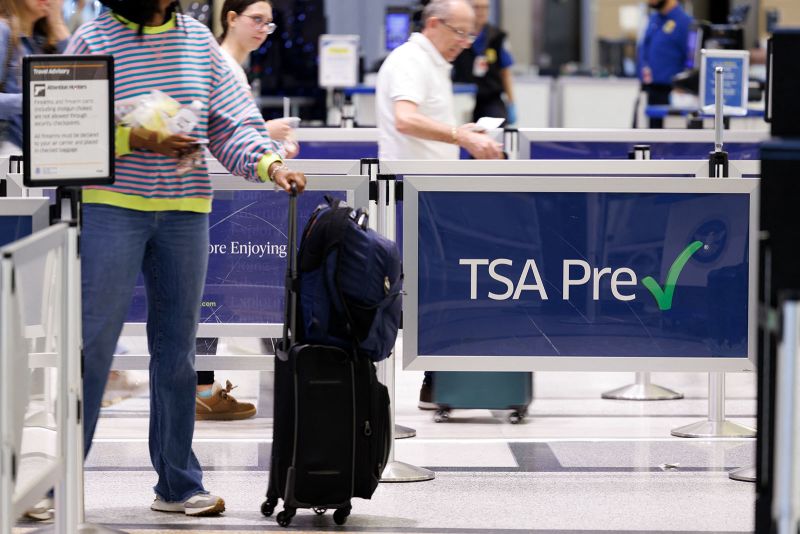 PlanWithBob's tweet image. TSA workers face financial strain after missing their first paycheck. Independence is key! #TSA #FinancialStruggles cnn.com/2026/03/14/us/…