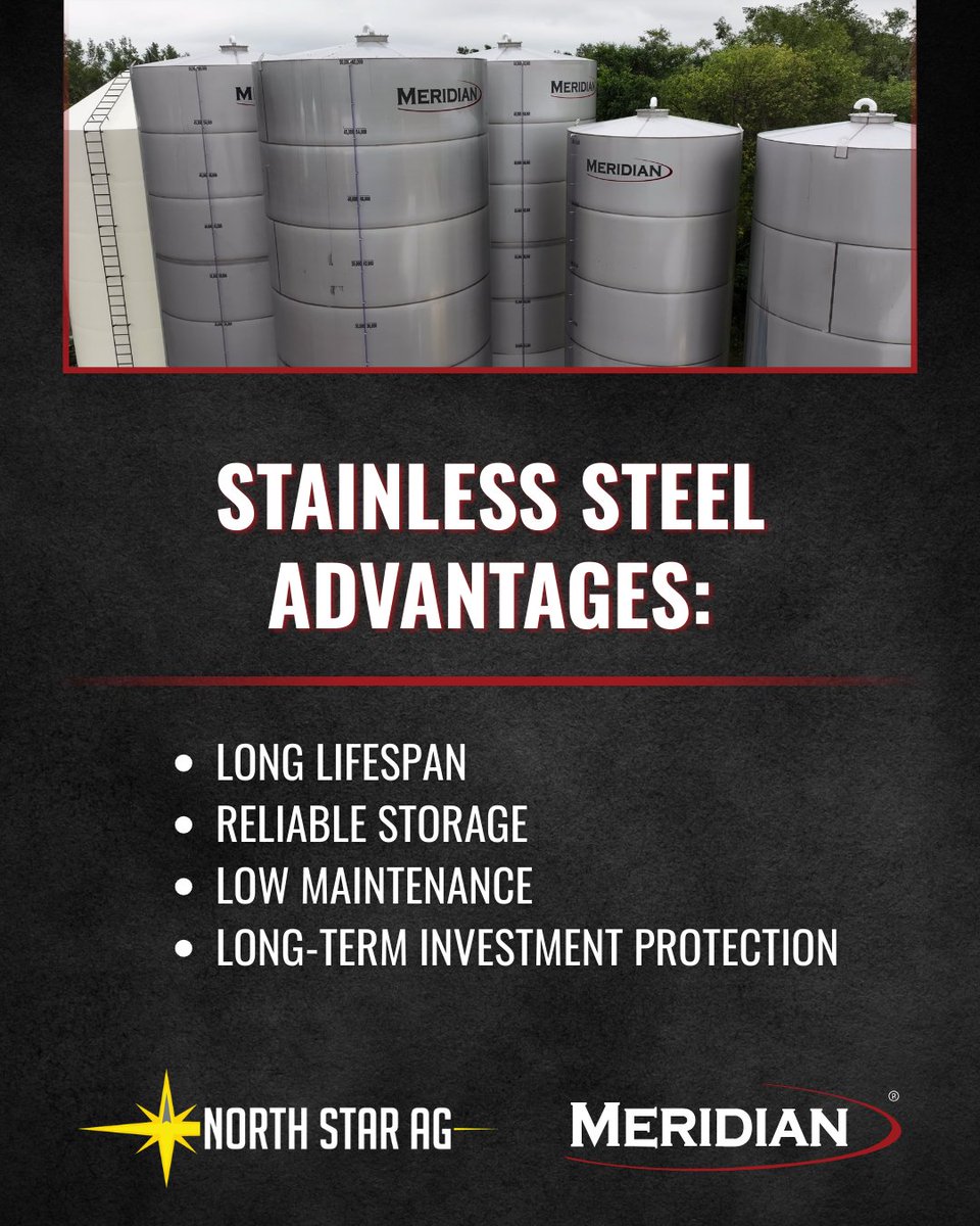 We talk with a lot of customers who are debating poly, fiberglass, &amp; stainless steel. When you start looking at lifespan, price per gallon, &amp; long-term value, <a href="/meridianmfg/">Meridian Manufacturing</a> stainless steel is more price competitive than you think.