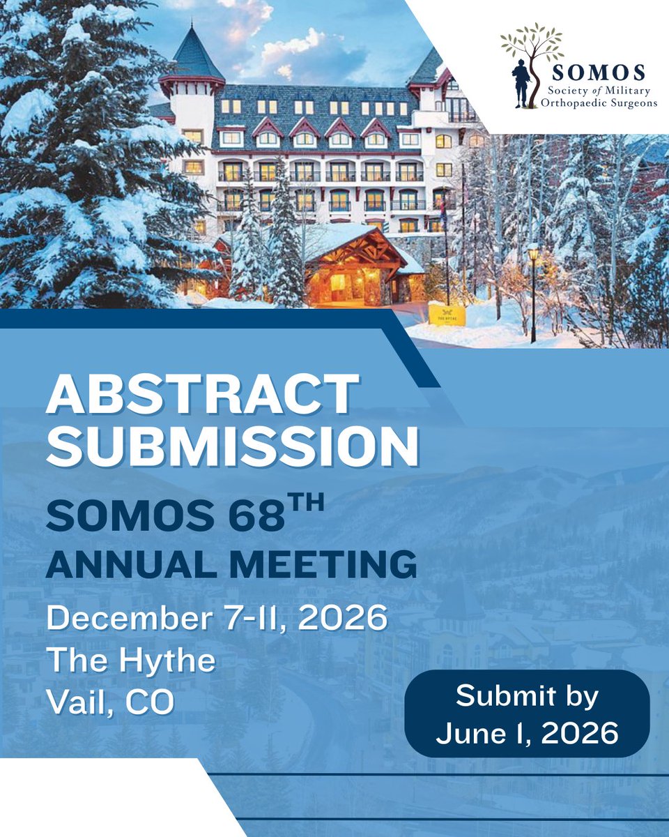 Society of Military Orthopaedic Surgeons tweet media