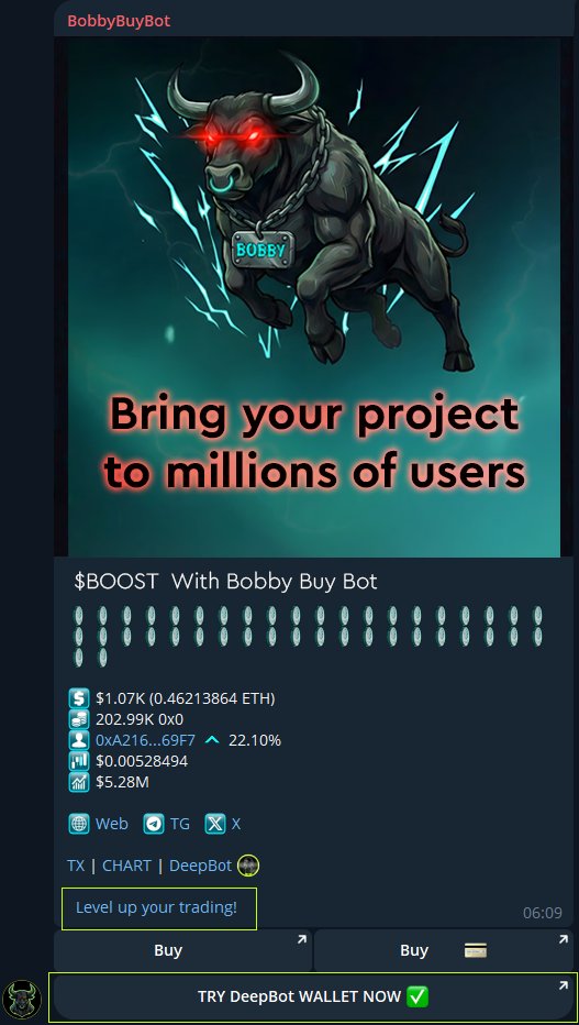 Bobby Buy Bot tweet media