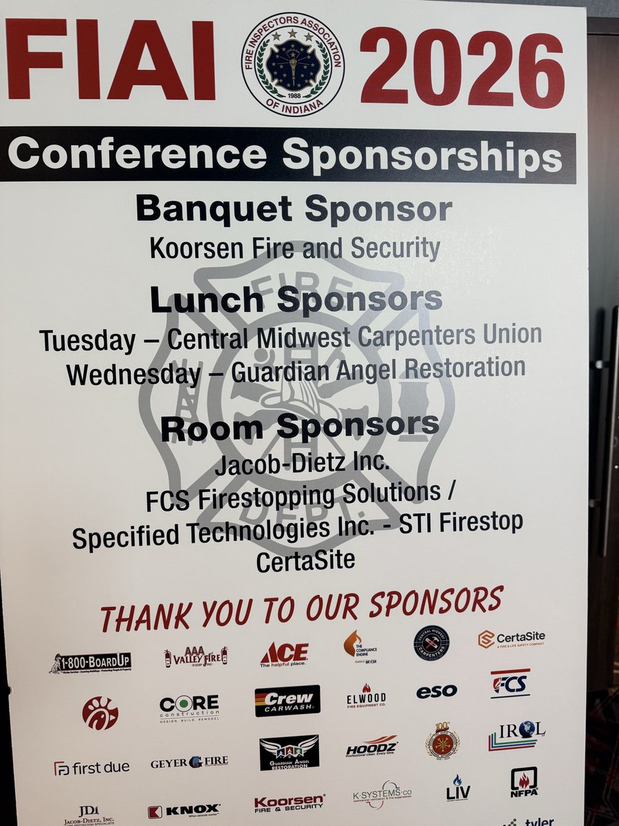 Wisconsin State Fire Inspectors Association tweet media