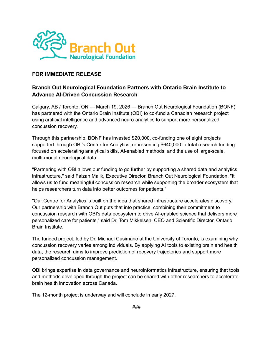 Branch Out Foundation tweet media