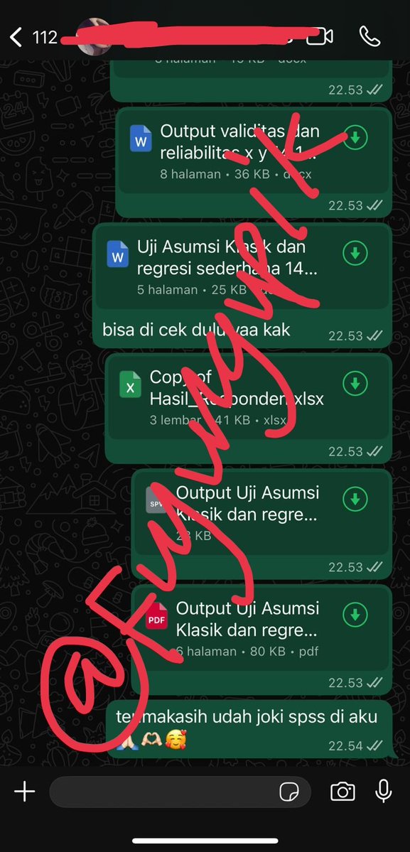 cyu~ joki tugas spss start 10k| wa fastrespon tweet media