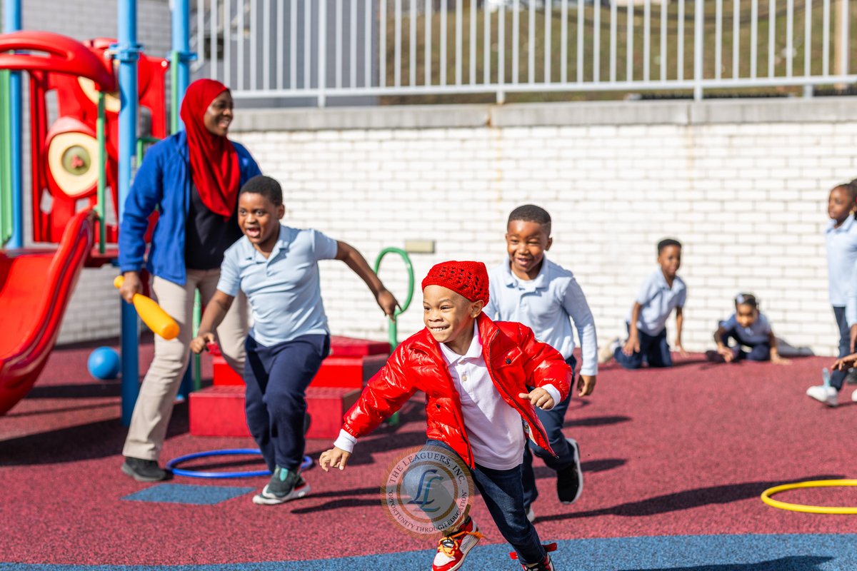TheLeaguersInc1's tweet image. Healthy kids, healthy minds! Our 405 site children enjoyed some fun exercise today—proof that play keeps learning sharp! #ActiveKids #TheLeaguersInc @CityofNewarkNJ @EWRairport @NewarkNJPolice