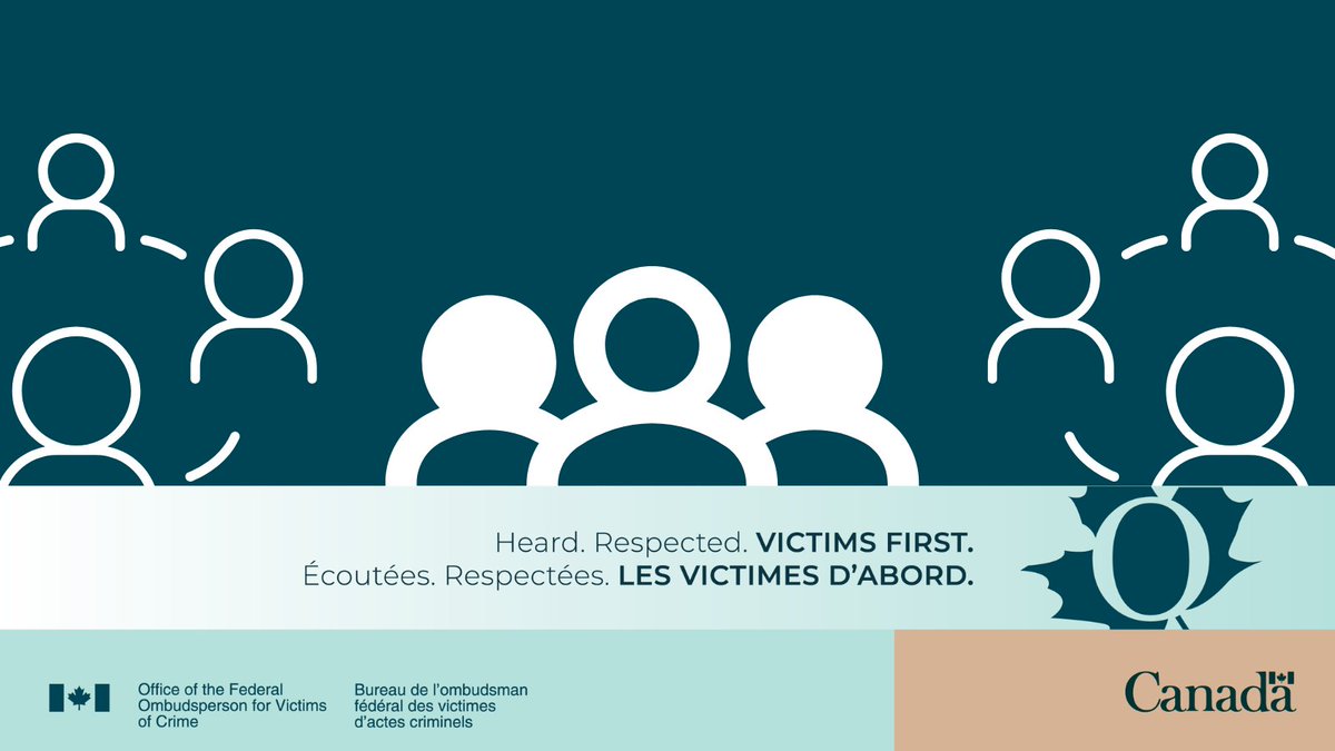 Federal Ombudsperson for Victims of Crime (Office) tweet media