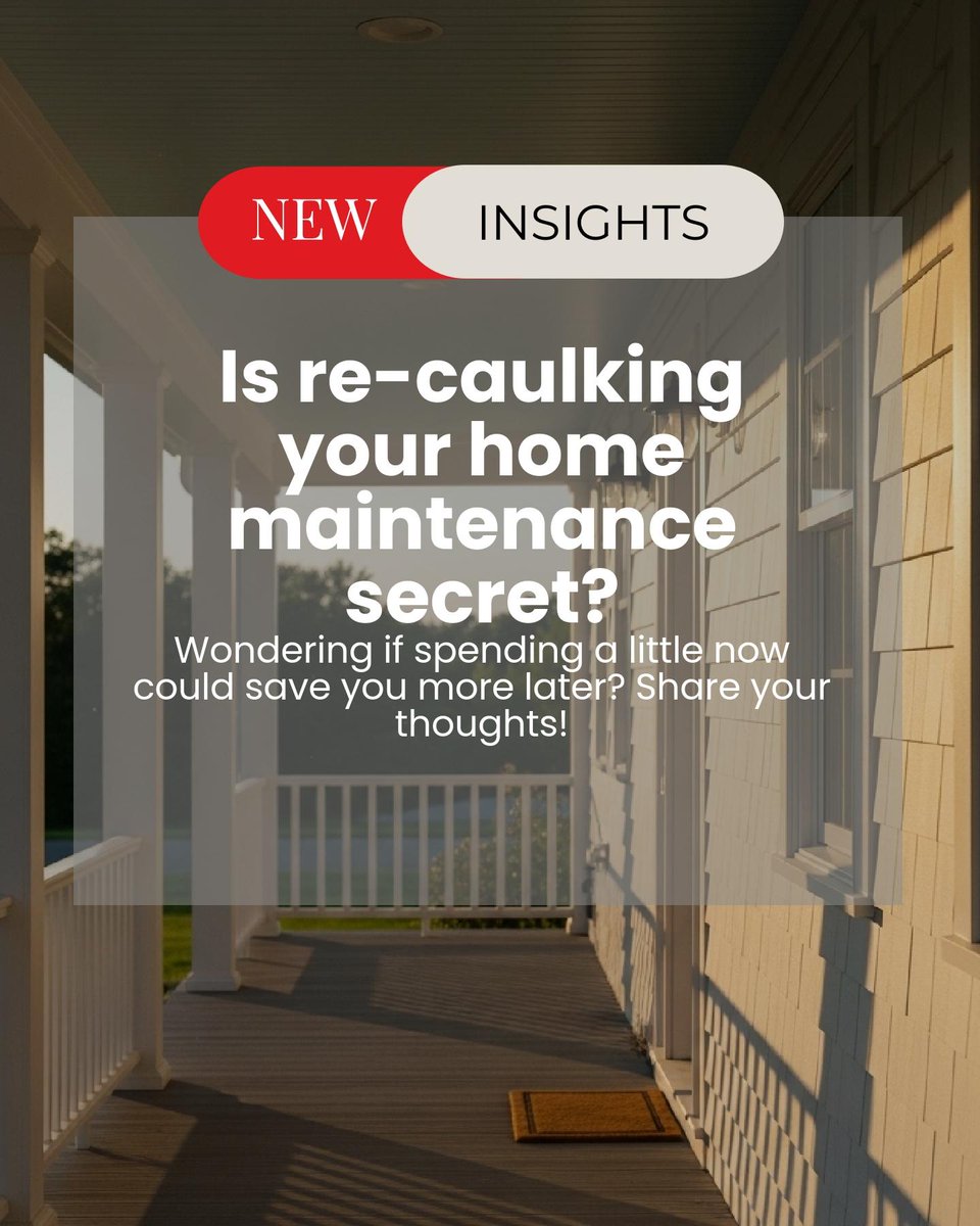 Remaxraysmiley's tweet image. Thinking of skipping on re-caulking? Think again! 🕷️💦

Pro application means better pest control, no pesky water leaks, and reduced energy bills. Although the upfront cost may seem high, it pays off through energy savings and less repair down the road. #HomeMaintenance