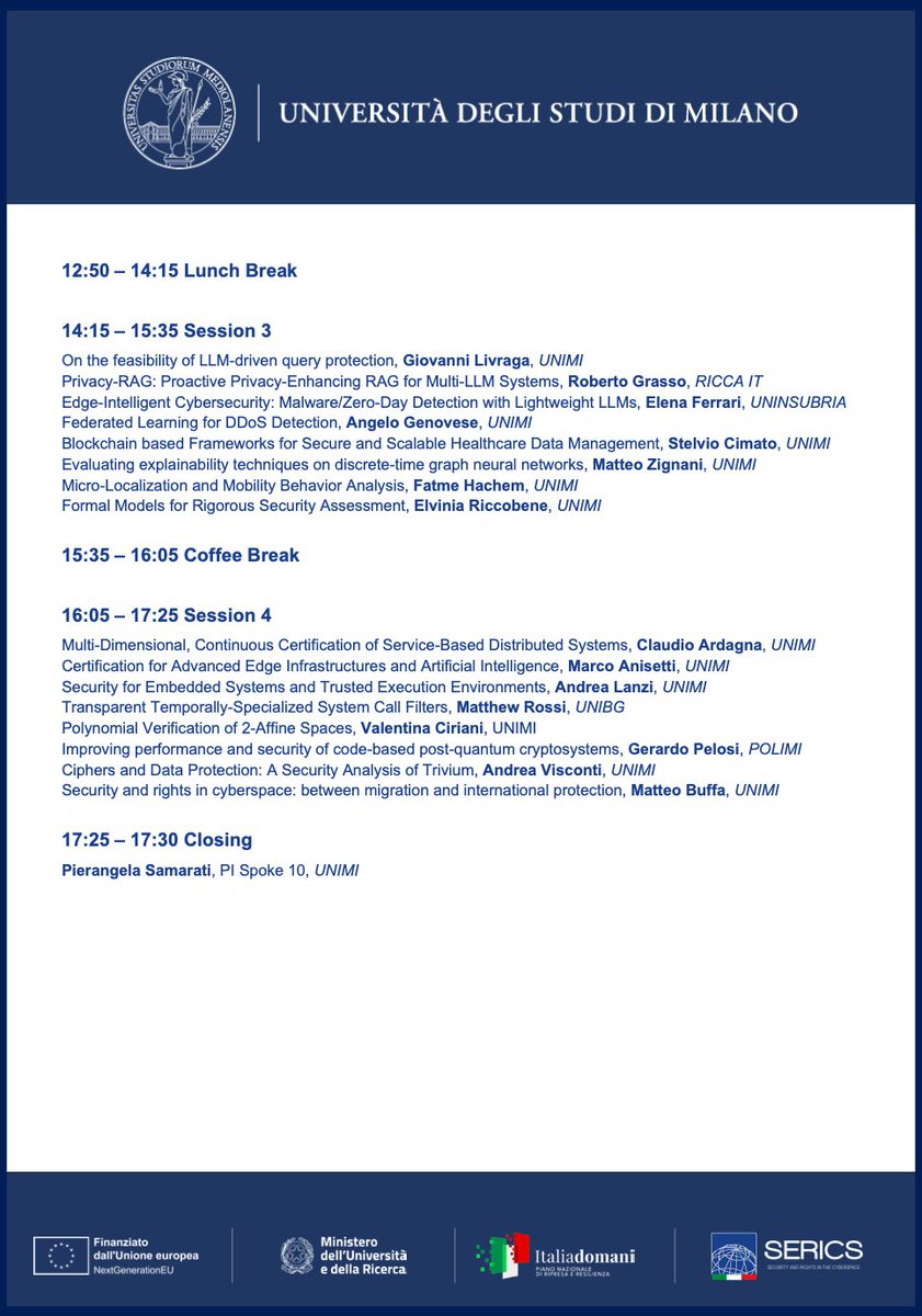 Fondazione SERICS tweet media