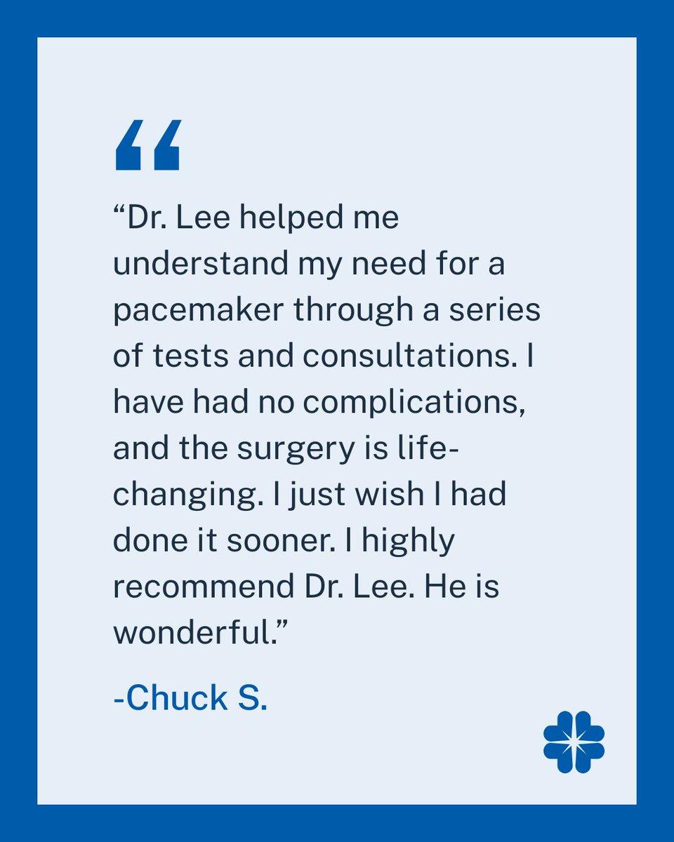 carientva's tweet photo. We appreciate Chuck sharing his experience. Helping patients understand their treatment options and feel confident in their care is always our goal. Thank you for trusting our team!

#HeartHealth #VascularCare #CardiovascularExperts #VascularDoctor #CardiologistCare https://t.co/sK8ZTFjBc8