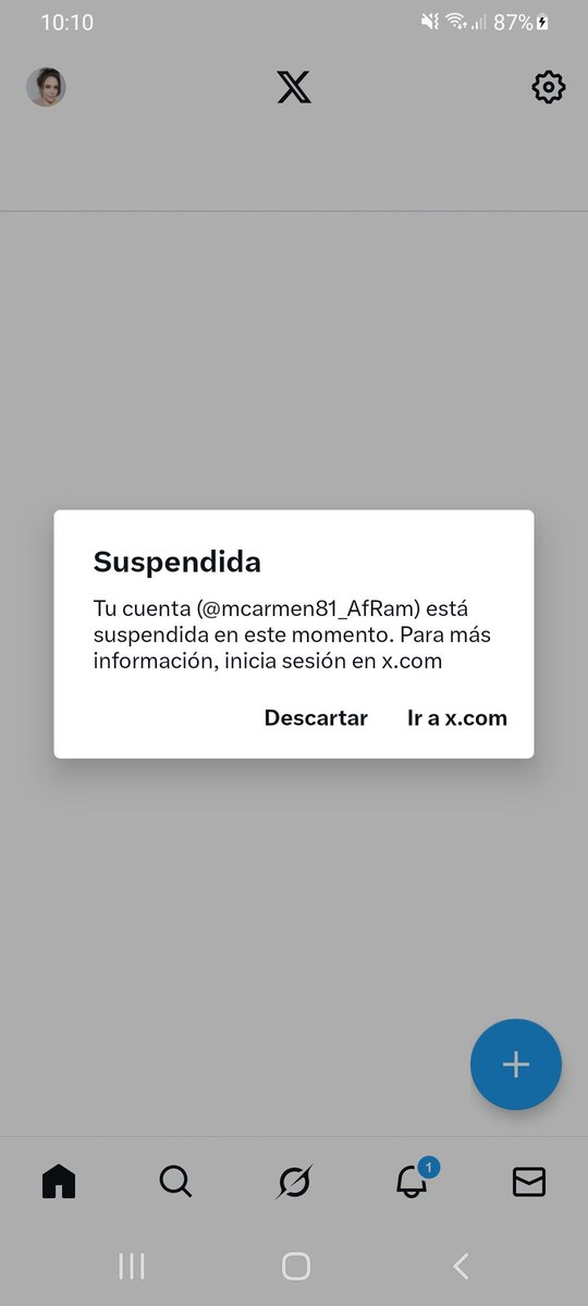 mcarmen_AfRam's tweet photo. X me tiene mania me volvio a suspender la cuenta por favor seguirme tengo que empezar se cero no creo que me devuelvan la cuenta necesito seguidores  para nonser spam https://t.co/wGaokJyWoU