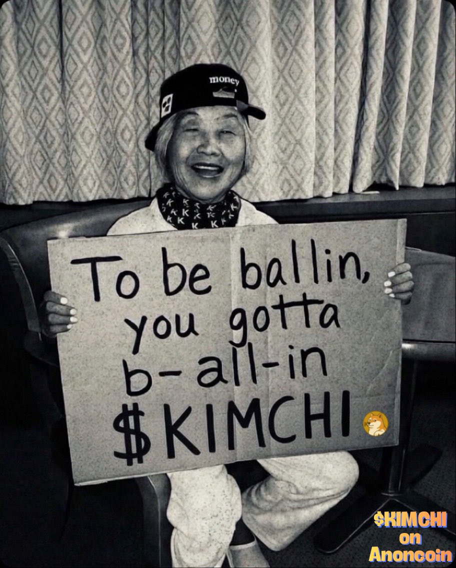 Kimchi on Anon tweet media