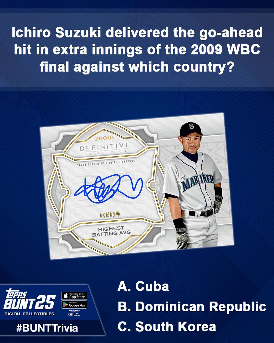 Topps® BUNT® tweet media