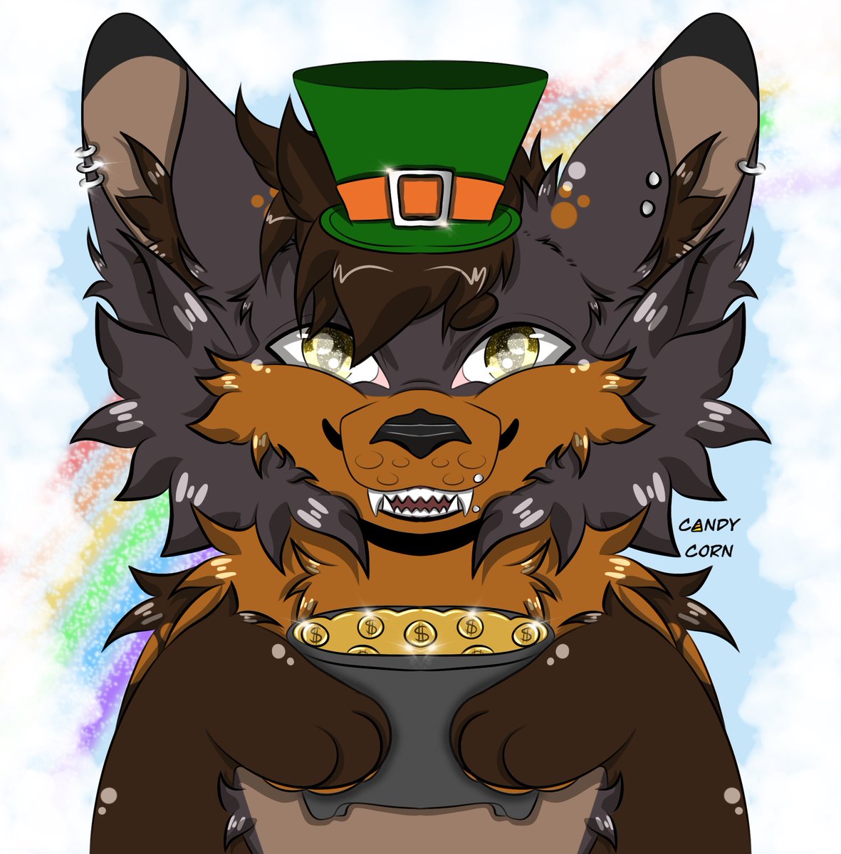 ✨Candycorn Kitty✨🌹COMMISSIONS OPEN! 4/5🌹 tweet media