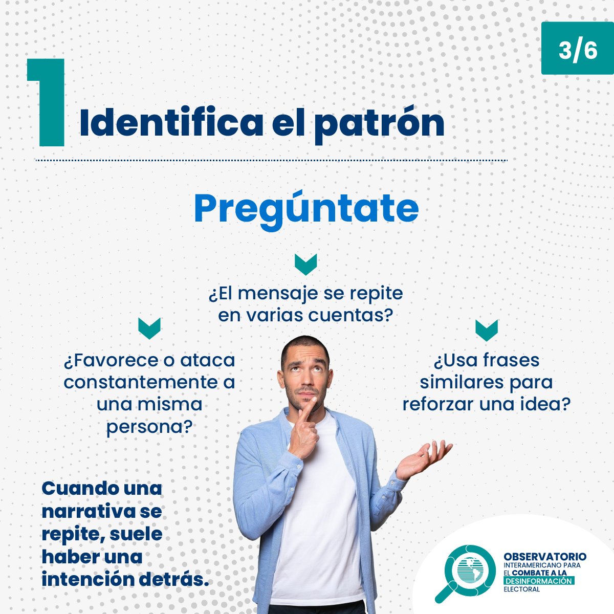 Obs. Int. para Combate a Desinformación Electoral tweet media