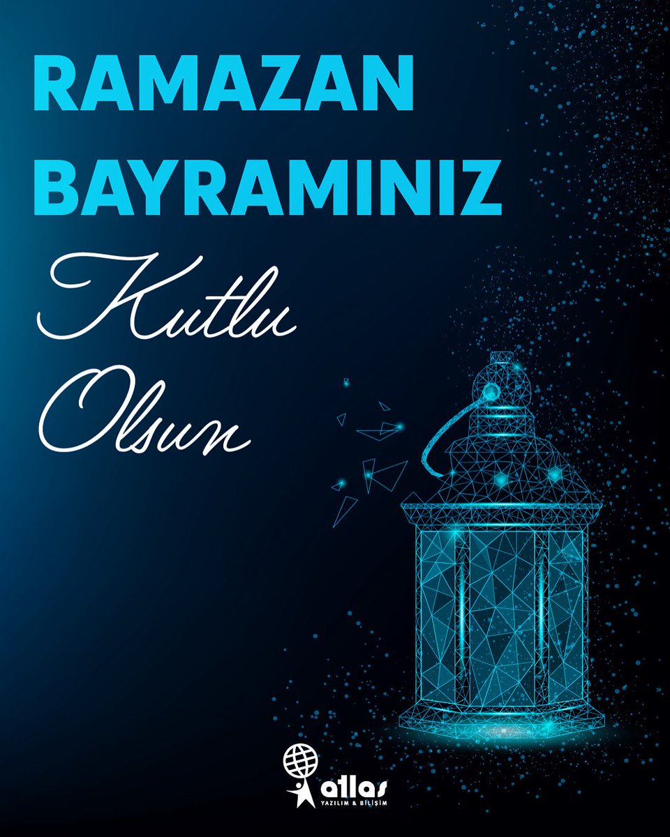 Ramazan Bayramınız mübarek olsun.
Sevdiklerinizle birlikte sağlık, huzur ve mutluluk dolu bir bayram geçirmenizi dileriz.

#RamazanBayramı #mutlubayramlar