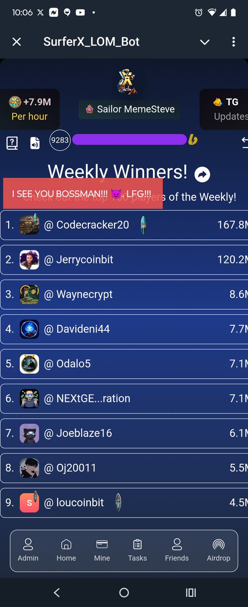 SurferX – Official Updates tweet media