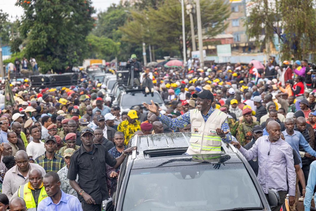 William Samoei Ruto, PhD tweet media