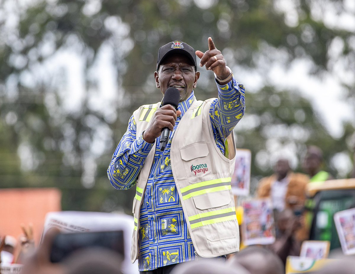 William Samoei Ruto, PhD tweet media