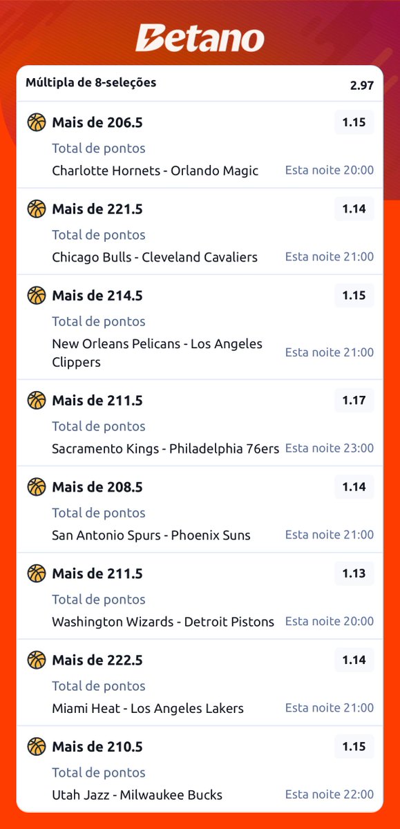 SSdasApostas26's tweet photo. ODD 2.97 na NBA de hoje 🔥
Aposta simples  -- vá com gestão de banca!
Aposte sempre com responsabilidade. https://t.co/psp49PHhJu