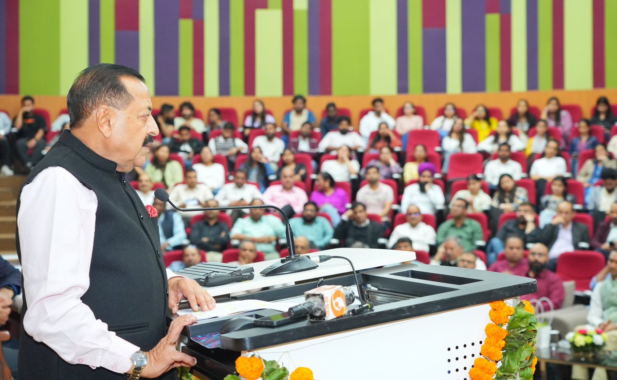 Dr Jitendra Singh tweet media