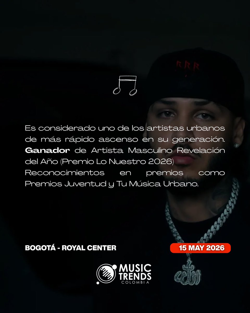 MUSICTRENDS Colombia tweet media
