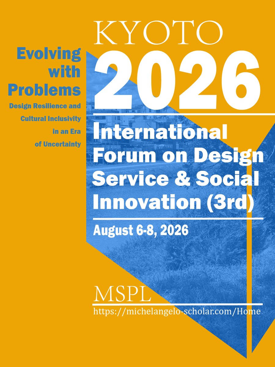 YOUTOO2022's tweet photo. Forum Information | KYOTO・2026：International Forum on Design Service &amp; Social Innovation (3rd) (2nd announcements) https://t.co/FD1477Ou4B