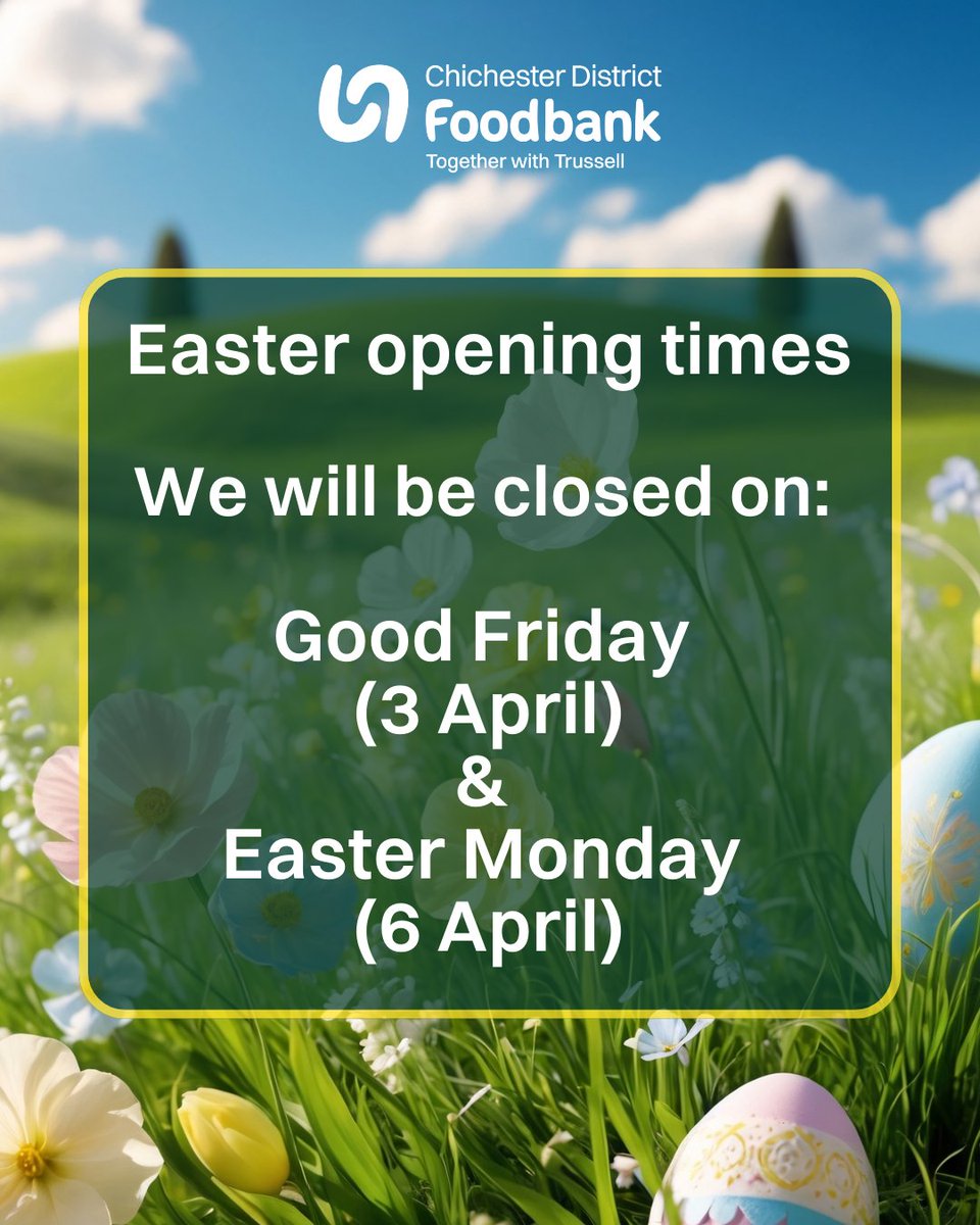 Chichester District Foodbank tweet media