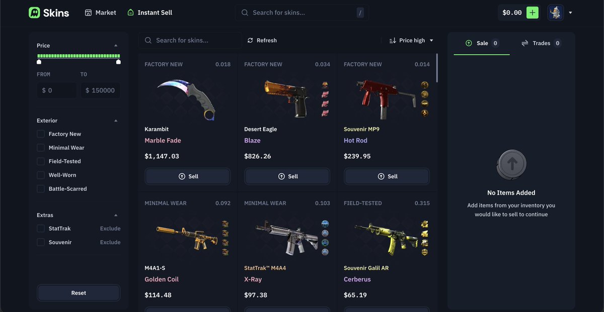 Skins.com tweet media