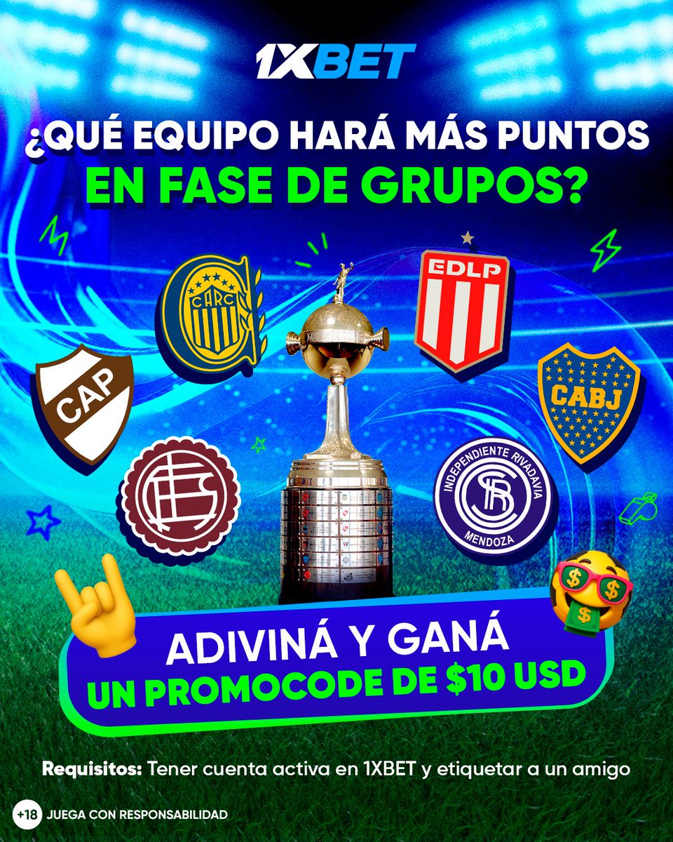 1xBet Argentina tweet media