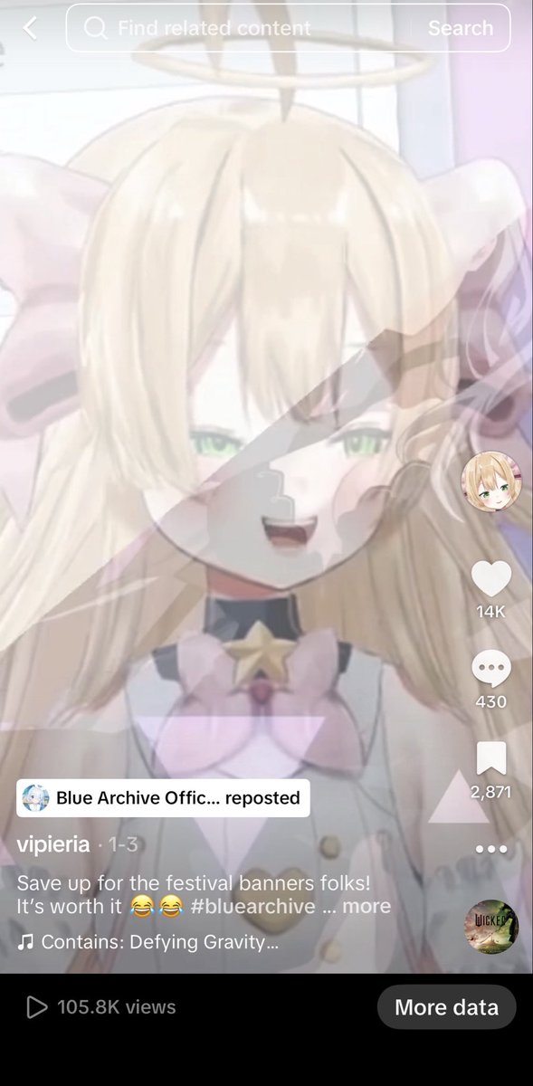 Screaming 
Crying
Throwing up

Official Blue archive global account noticed me guys 😭😭
I can’t believe it!!!!